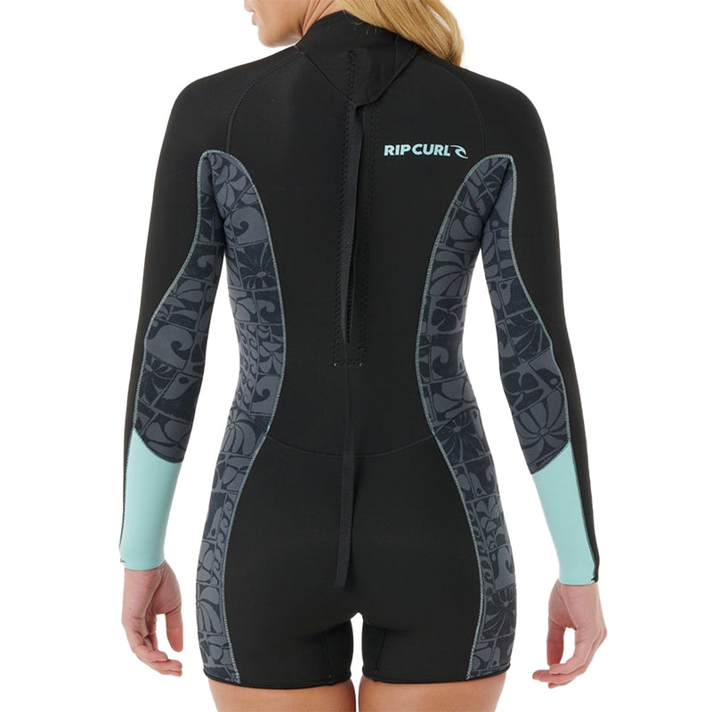 Load image into Gallery viewer, Rip Curl Women's Dawn Patrol 2mm Long Sleeve Back-Zip Spring Wetsuit 7
