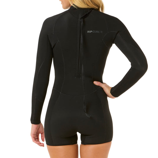 Rip Curl Women's Dawn Patrol 2mm Long Sleeve Back-Zip Spring Wetsuit 2