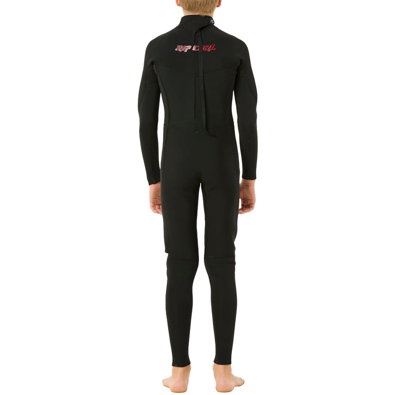 Load image into Gallery viewer, Rip Curl Youth Dawn Patrol 4/3 Back-Zip Wetsuit 4
