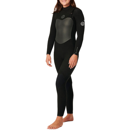 Rip Curl Women's Flashbomb 3/2 Chest-Zip Wetsuit • 2024 3