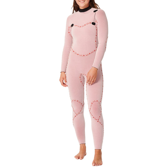 Rip Curl Women's Flashbomb 3/2 Chest-Zip Wetsuit • 2024 4