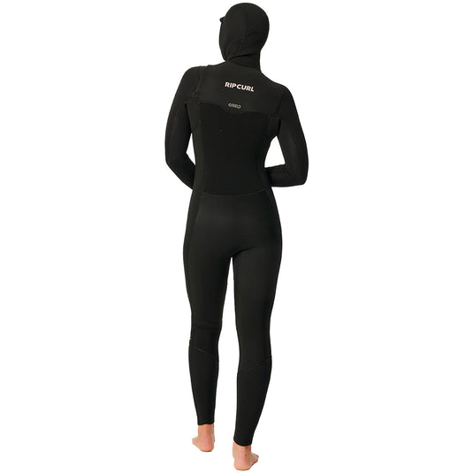 Rip Curl Women's Dawn Patrol 5/4 Hooded Chest-Zip Wetsuit • 2024 2