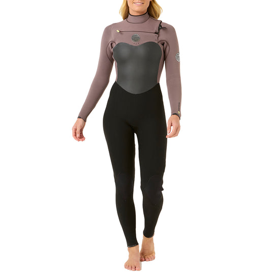 Rip Curl Women's Flashbomb 3/2 Chest-Zip Wetsuit • 2024 7