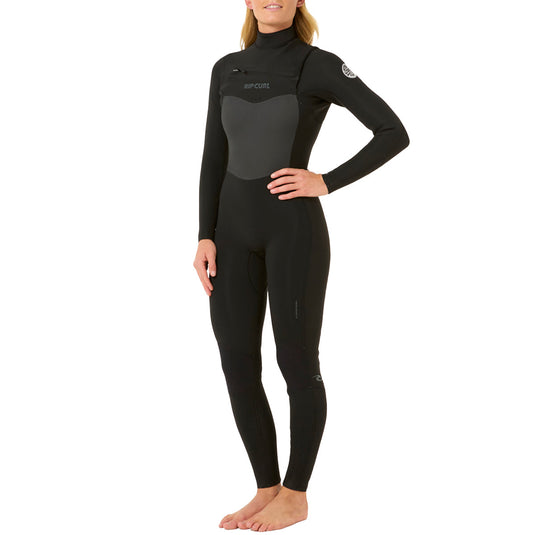 Rip Curl Women's Dawn Patrol 3/2 Chest-Zip Wetsuit • 2024 3