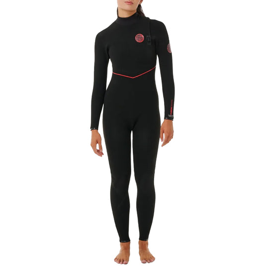 Rip Curl Women's Flashbomb Fusion 3/2 Zip-Free Wetsuit 4