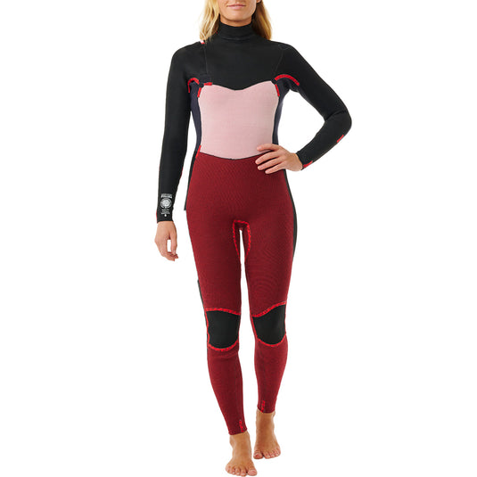 Rip Curl Women's Dawn Patrol 4/3 Chest-Zip Wetsuit • 2024 7