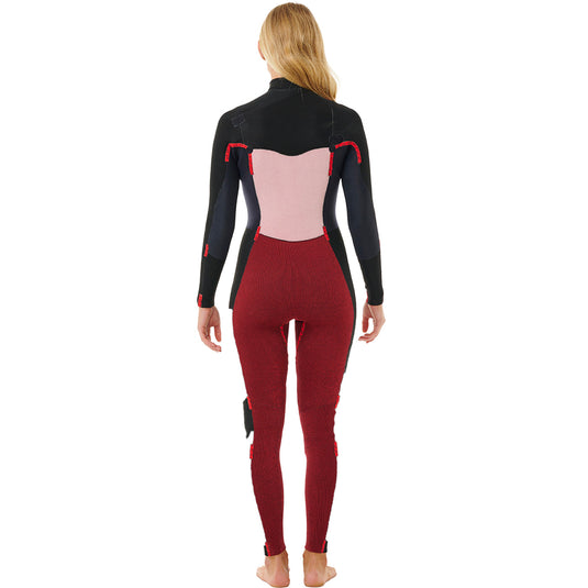 Rip Curl Women's Dawn Patrol 4/3 Chest-Zip Wetsuit • 2024 8