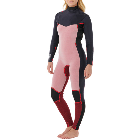 Rip Curl Women's Dawn Patrol 3/2 Chest-Zip Wetsuit 9