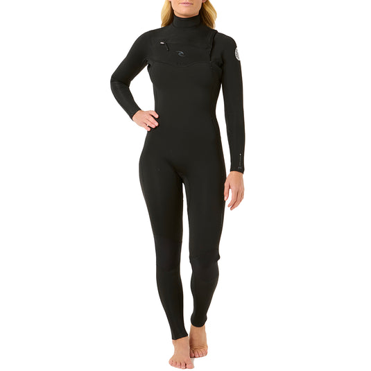 Rip Curl Women's Dawn Patrol 4/3 Chest-Zip Wetsuit 3