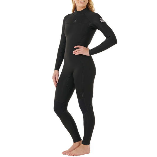 Rip Curl Women's Dawn Patrol 4/3 Back-Zip Wetsuit 4