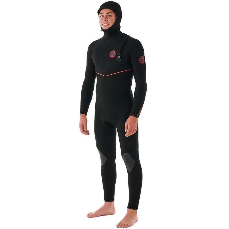 Load image into Gallery viewer, Rip Curl Flashbomb Fusion 4/3 Hooded Zip-Free Wetsuit 3
