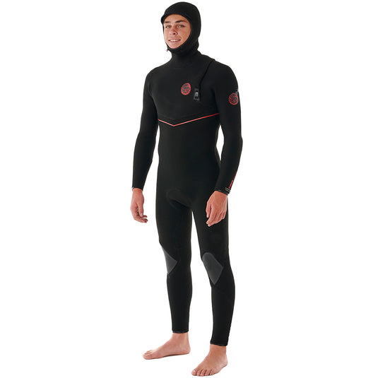Rip Curl Flashbomb Fusion 4/3 Hooded Zip-Free Wetsuit 3