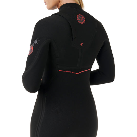 Rip Curl Women's Flashbomb Fusion 4/3 Chest-Zip Wetsuit 7