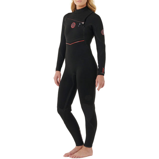 Rip Curl Women's Flashbomb Fusion 4/3 Chest-Zip Wetsuit 5