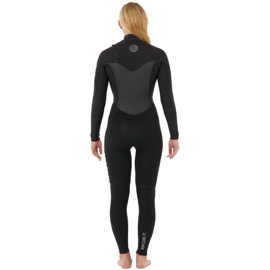 Rip Curl Women's Flashbomb 3/2 Chest-Zip Wetsuit 2