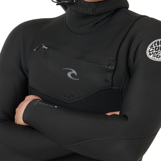 Rip Curl Dawn Patrol 5/4 Hooded Chest-Zip Wetsuit 6