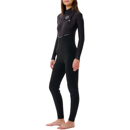 Rip Curl Women's E-Bomb 3/2 Chest-Zip Wetsuit 3