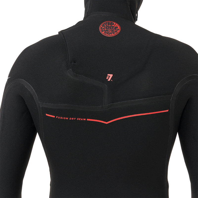 Load image into Gallery viewer, Rip Curl Flashbomb Fusion 4/3 Hooded Chest-Zip Wetsuit 8

