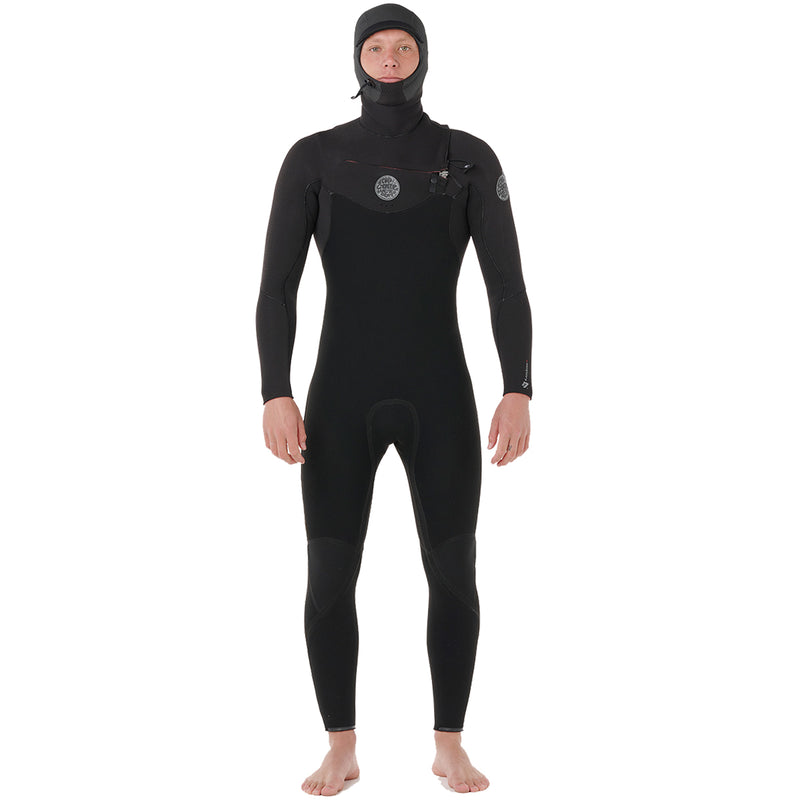 Load image into Gallery viewer, Rip Curl Flashbomb 5/4 Hooded Chest-Zip Wetsuit 1
