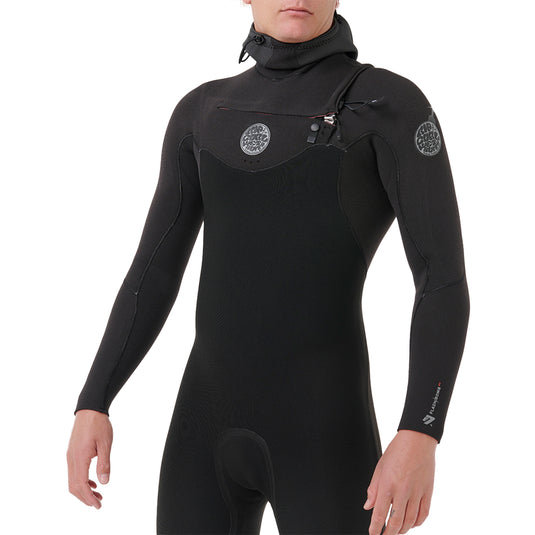 Rip Curl Flashbomb 5/4 Hooded Chest-Zip Wetsuit 5