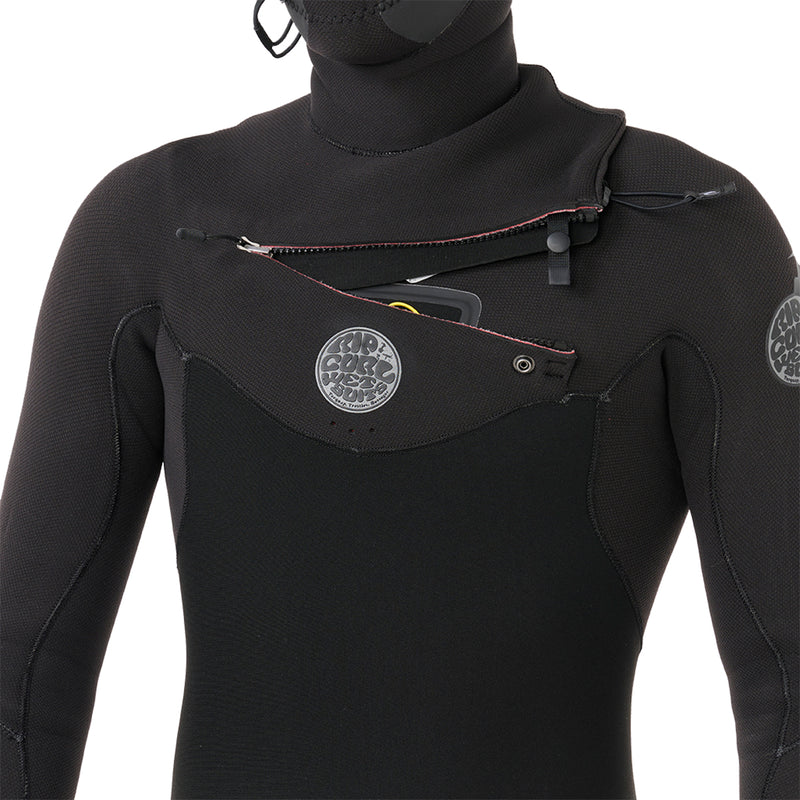 Load image into Gallery viewer, Rip Curl Flashbomb 5/4 Hooded Chest-Zip Wetsuit 7
