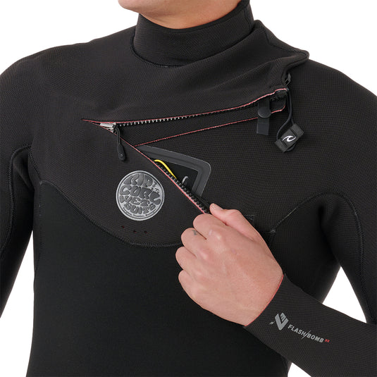 Rip Curl Flashbomb 3/2 Chest-Zip Wetsuit 4