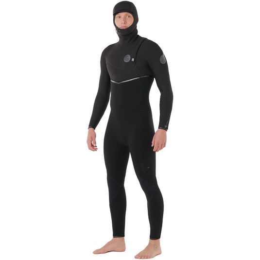 Rip Curl E-Bomb 4/3 Hooded Zip-Free Wetsuit 1