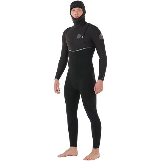 Rip Curl E-Bomb 4/3 Hooded Zip-Free Wetsuit