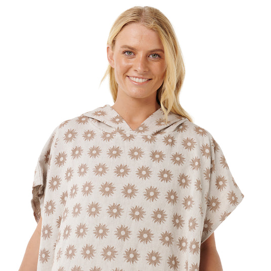 Rip Curl Women's Cala Nights Hooded Towel Changing Poncho 6