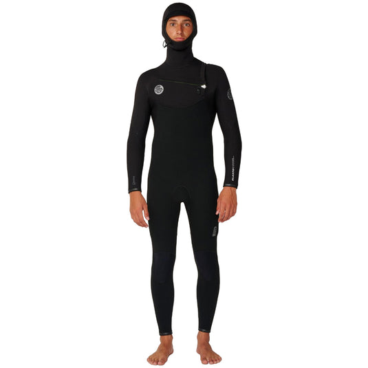 Rip Curl Elasto 4/3 Hooded Chest-Zip Wetsuit 1