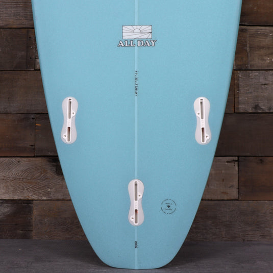 Rip Curl All-Day PU 8'0 × 22 × 3 3/16 Surfboard - Clear/Blue 3
