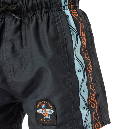 Rip Curl Youth Tube Town Cosmic Volley Boardshorts 5