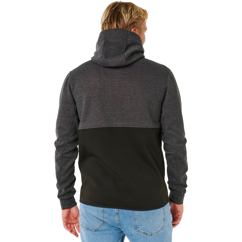 Load image into Gallery viewer, Rip Curl Departed Anti-Series Fleece Zip Hooded Jacket 6
