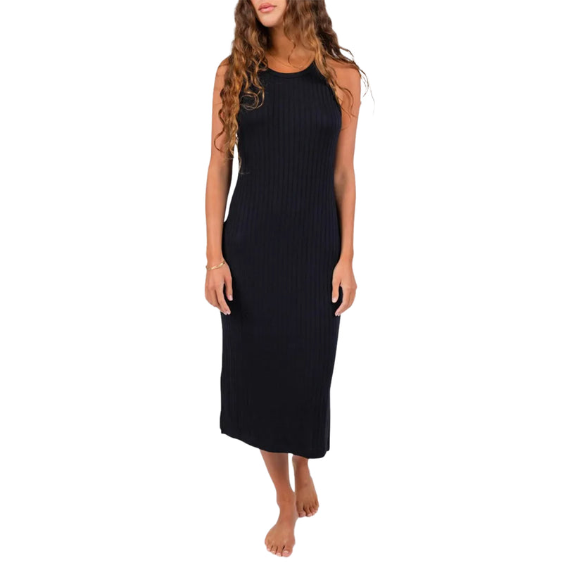 Load image into Gallery viewer, Rip Curl Women's Premium Rib Racer Midi Dress 1
