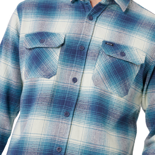 Rip Curl Count Long Sleeve Button-Up Flannel Shirt • 2025 6