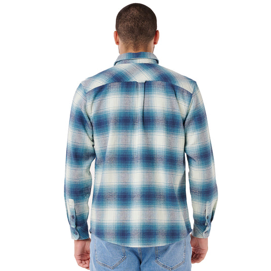 Rip Curl Count Long Sleeve Button-Up Flannel Shirt • 2025 4
