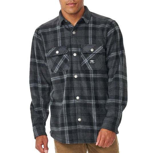 Rip Curl Polar Fleece Party Pack Flannel Shirt 1