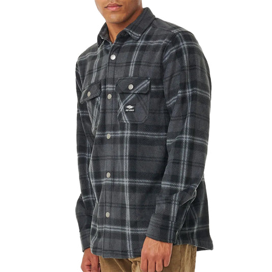 Rip Curl Polar Fleece Party Pack Flannel Shirt 2