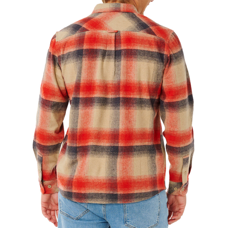Load image into Gallery viewer, Rip Curl Search Wool Long Sleeve Button-Up Flannel Shirt 2
