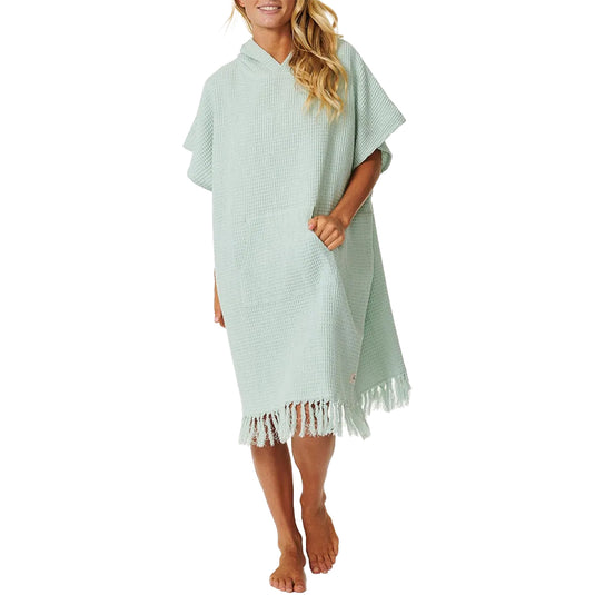 Rip Curl Women's Stonewash Hooded Towel Changing Poncho 1