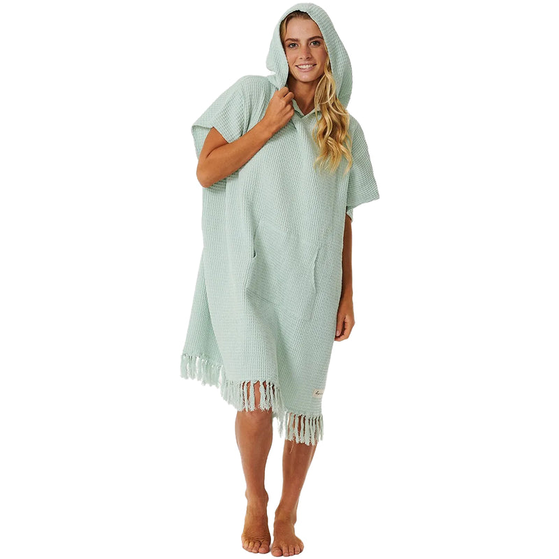 Load image into Gallery viewer, Rip Curl Women's Stonewash Hooded Towel Changing Poncho 4
