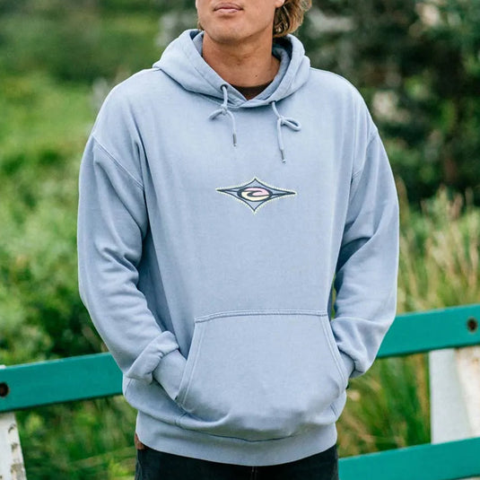 Rip Curl Raw Energy Pullover Hoodie - Ice Blue 7
