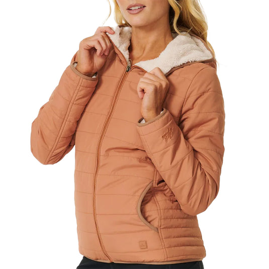 Rip Curl Women's Anti-Series Anoeta Classic Hooded Zip-Up Jacket 2