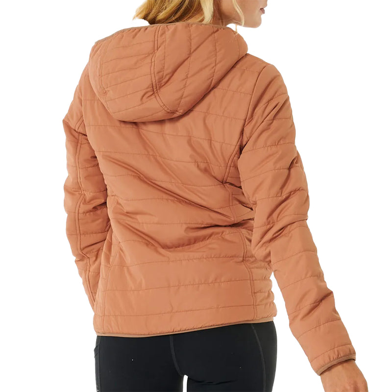 Load image into Gallery viewer, Rip Curl Women's Anti-Series Anoeta Classic Hooded Zip-Up Jacket 4
