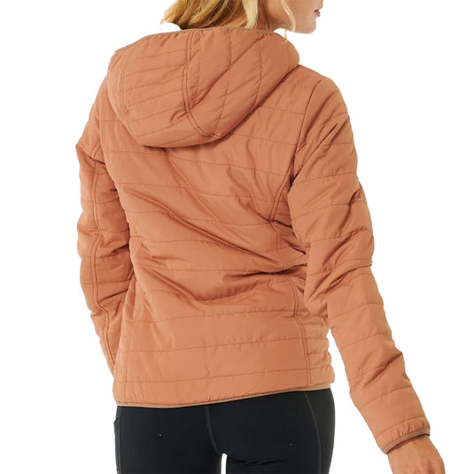 Rip Curl Women's Anti-Series Anoeta Classic Hooded Zip-Up Jacket 4