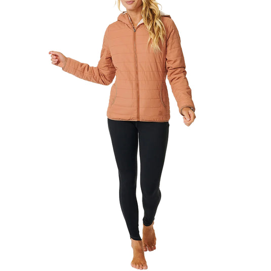 Rip Curl Women's Anti-Series Anoeta Classic Hooded Zip-Up Jacket 5