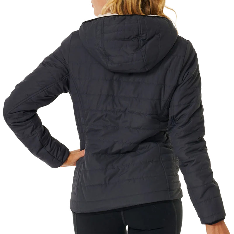 Load image into Gallery viewer, Rip Curl Women's Anti-Series Anoeta Classic Hooded Zip-Up Jacket 11
