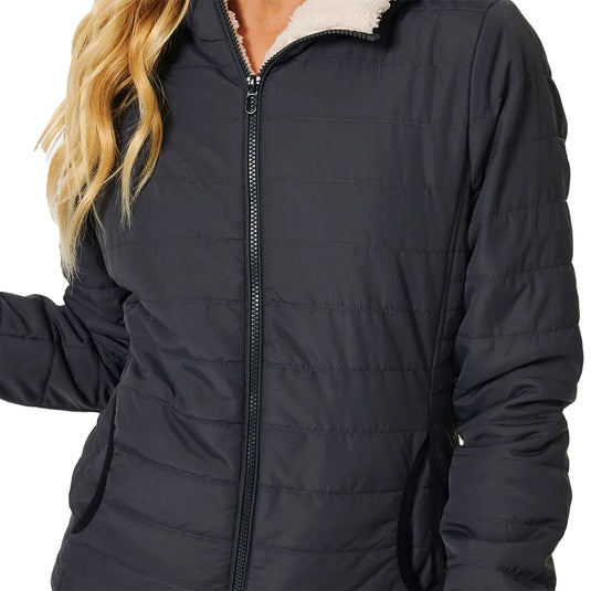 Rip Curl Women's Anti-Series Anoeta Classic Hooded Zip-Up Jacket 13