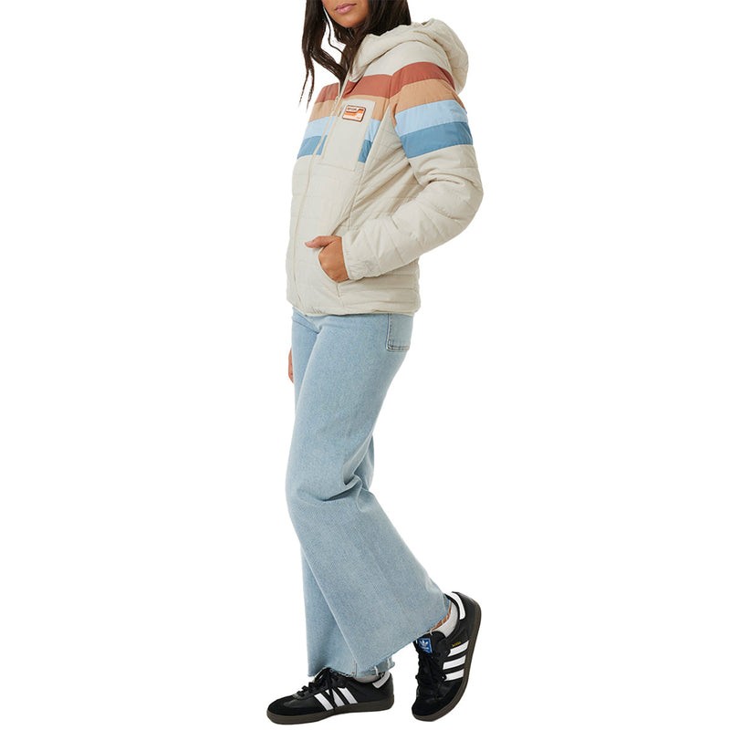 Load image into Gallery viewer, Rip Curl Women's Anti-Series Revival Hooded Zip-Up Jacket 13
