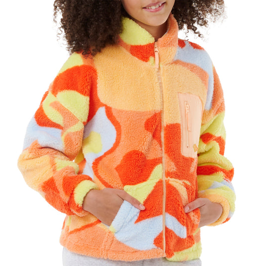 Rip Curl Youth High Tide Polar Fleece Zip-Up Jacket 1